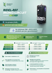 Fiche produit - Ridel/Ref Mono-circuit