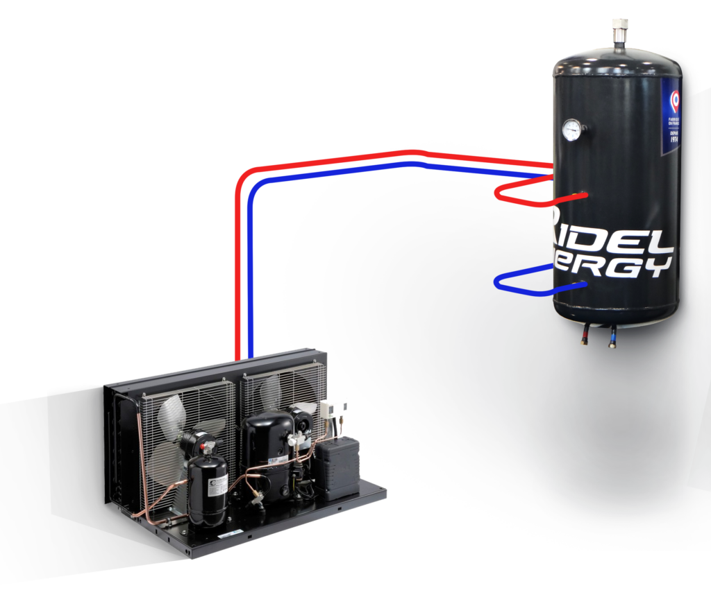 Mono-Circuit installé sur groupe froid intérieur